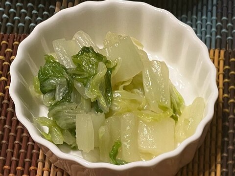 白菜のお浸し